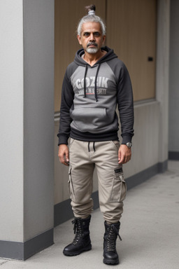 Yemeni middle-aged male with  gray hair