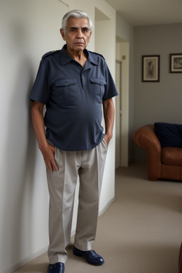 Brazilian elderly male with  gray hair