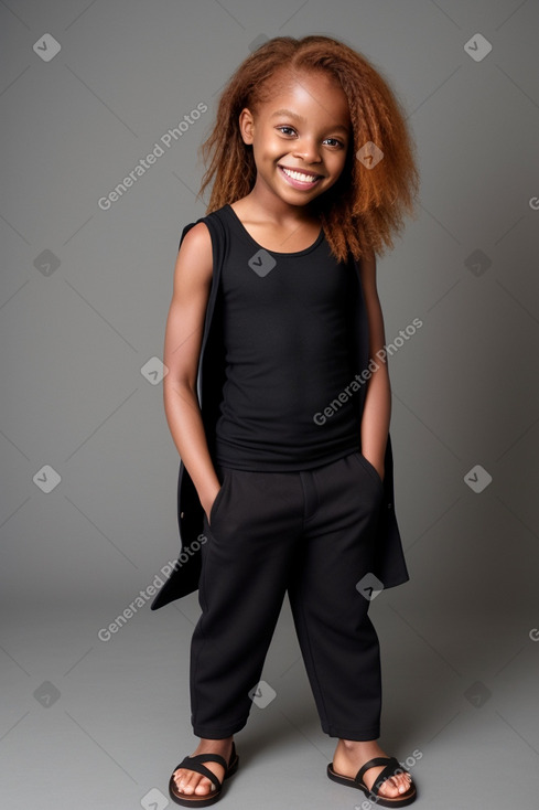 Child female with  ginger hair