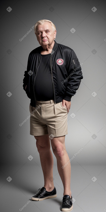 Austrian elderly male with  blonde hair