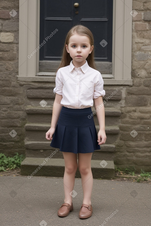 British child girl 