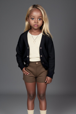 Child female with  blonde hair