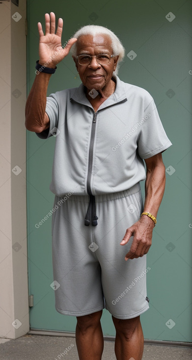 Jamaican elderly male with  blonde hair