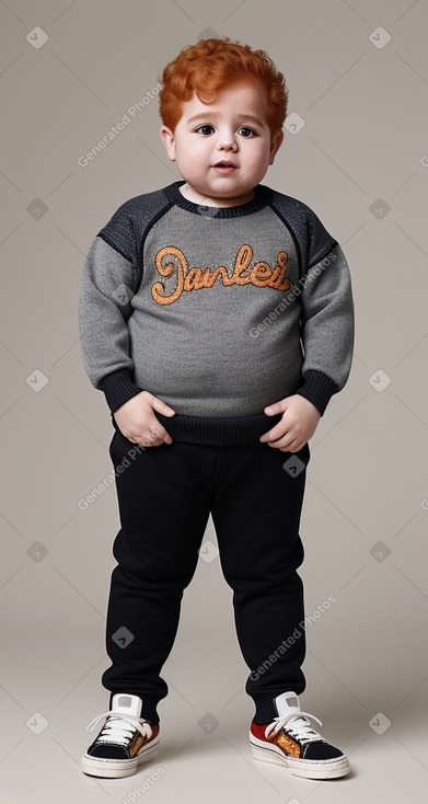 Jordanian infant boy with  ginger hair