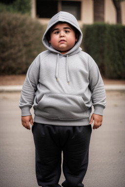 Moroccan child boy with  gray hair