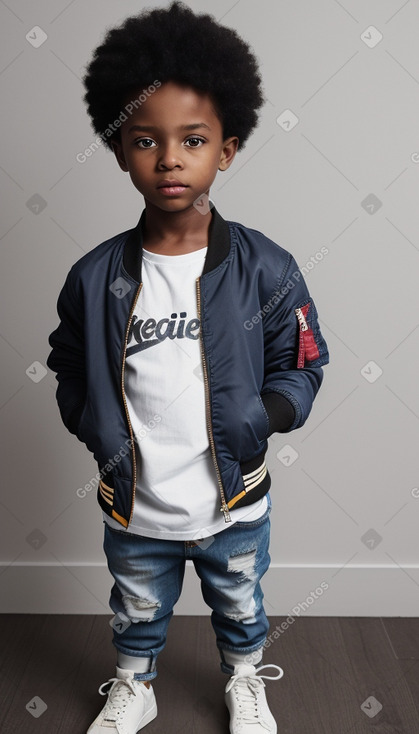 African american child boy 