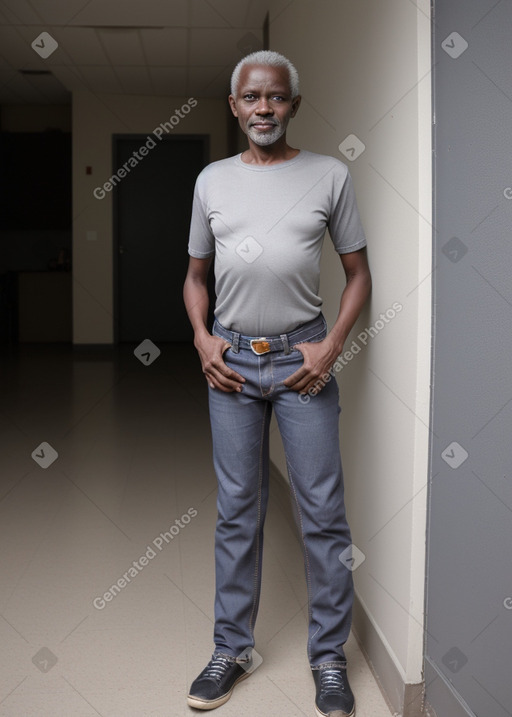 Tanzanian 45 years male with  gray hair