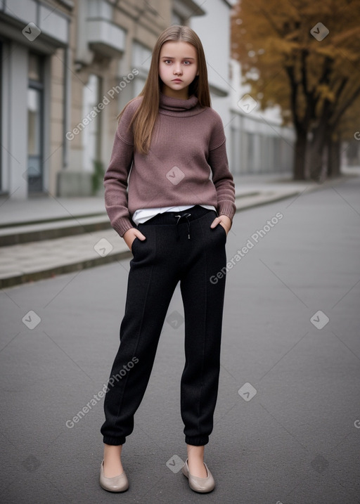 Slovak teenager female 