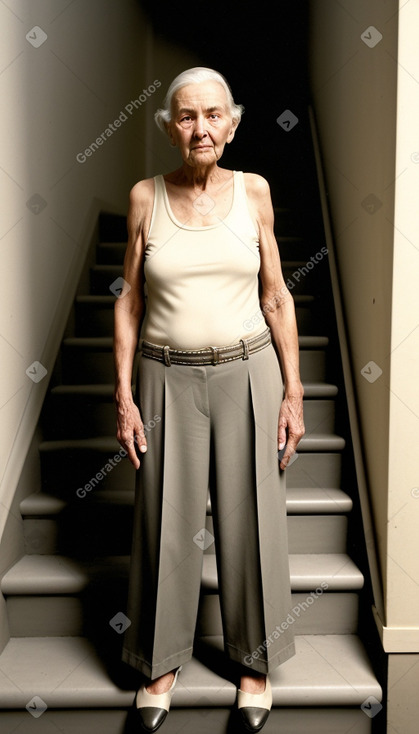 American elderly female 