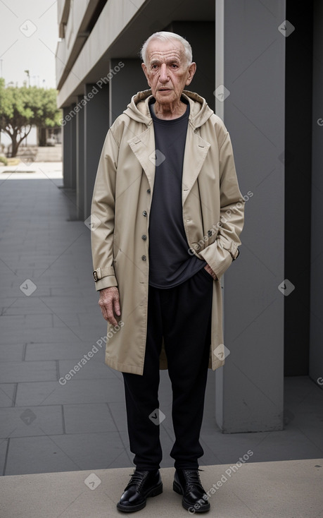 Israeli elderly male with  blonde hair