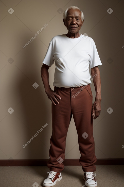 Elderly male with  ginger hair