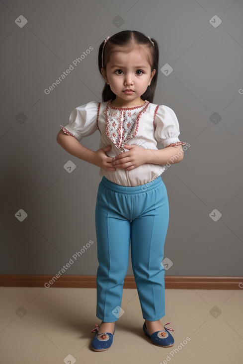 Uzbek infant girl 