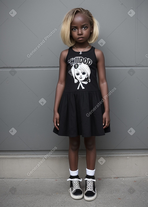 Child female with  blonde hair