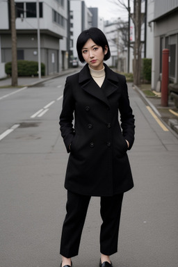 Japanese adult female with  black hair