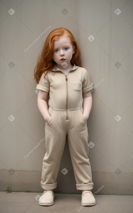 Irish infant girl with  ginger hair