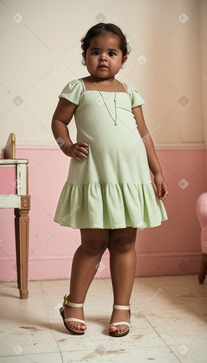 Cuban infant girl 