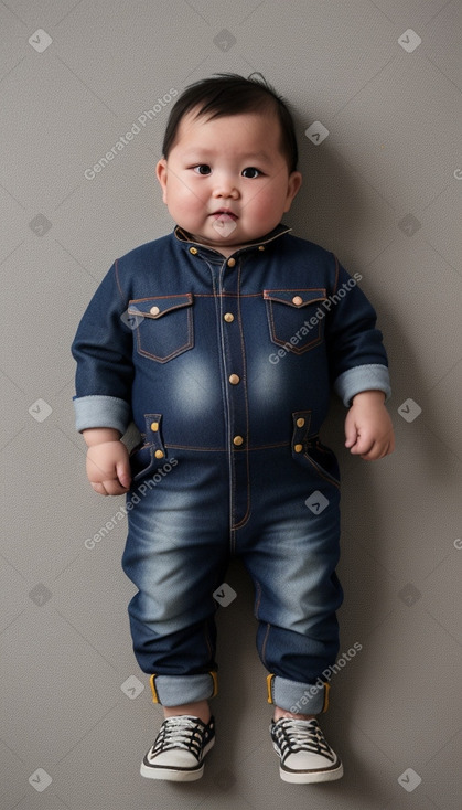 Mongolian infant boy 