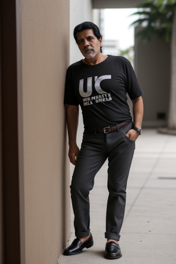 Venezuelan middle-aged male with  black hair