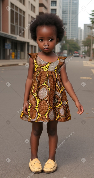 African infant girl 