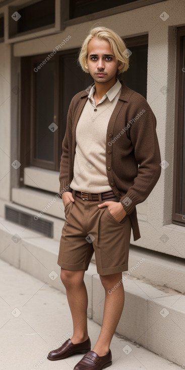 Yemeni adult male with  blonde hair