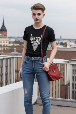 Hungarian young adult non-binary 