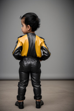 Honduran infant boy with  black hair