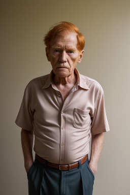 Ecuadorian elderly male with  ginger hair