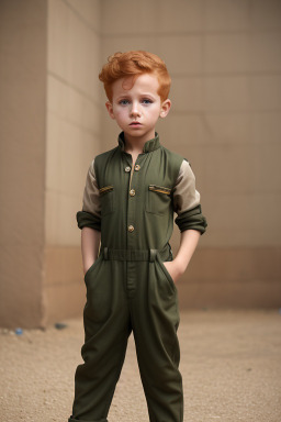 Yemeni child boy with  ginger hair