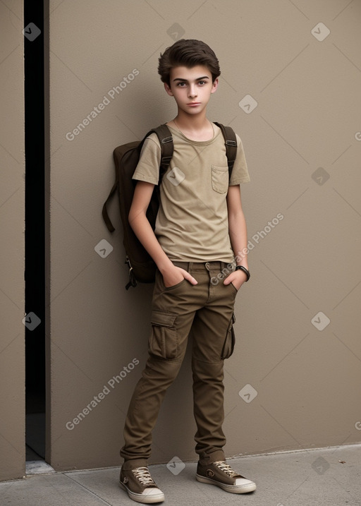 Italian teenager boy 