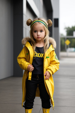 Brazilian infant girl with  blonde hair