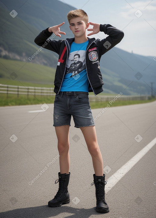 Austrian teenager boy 