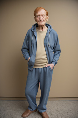 Hungarian elderly male with  ginger hair