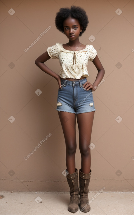 Sudanese teenager girl 