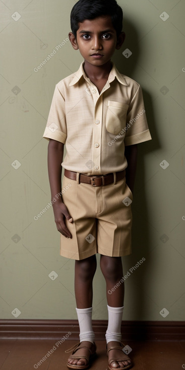 Sri lankan child boy 