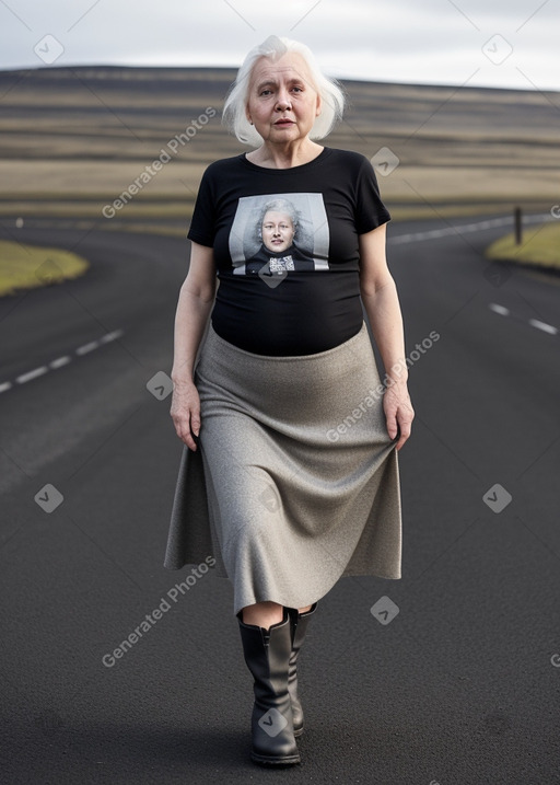 Icelandic elderly female 