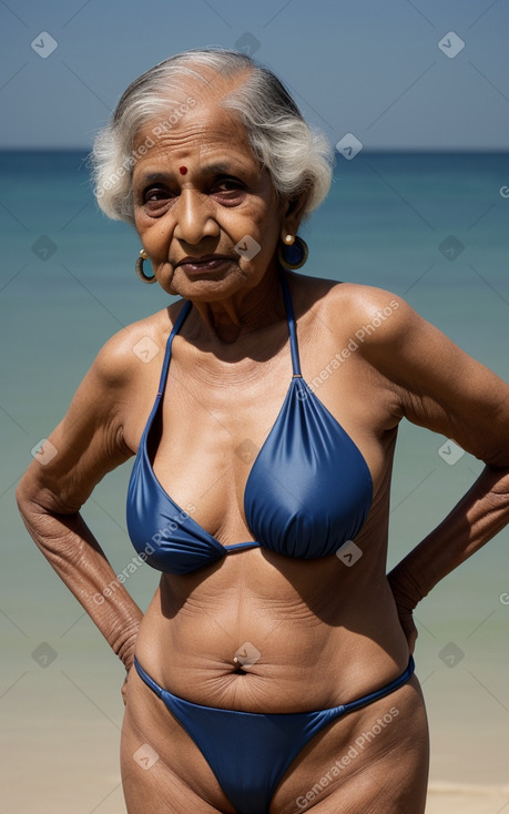 Indian elderly female 