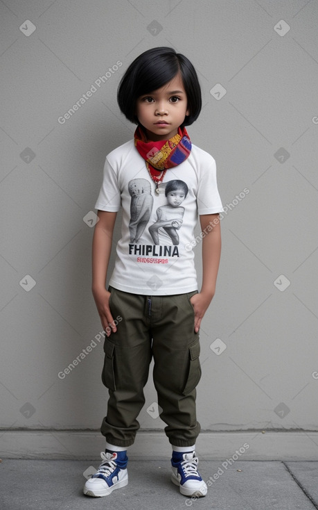 Filipino child boy 