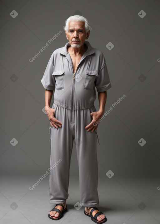 Honduran elderly male with  gray hair