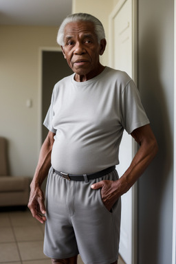 Jamaican elderly male with  gray hair