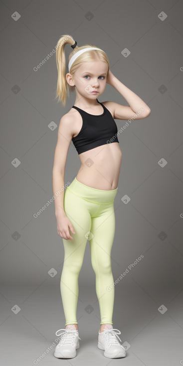 Lithuanian child female with  blonde hair