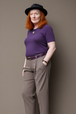 45 years non-binary with  ginger hair