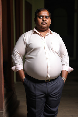 Sri lankan middle-aged male with  ginger hair