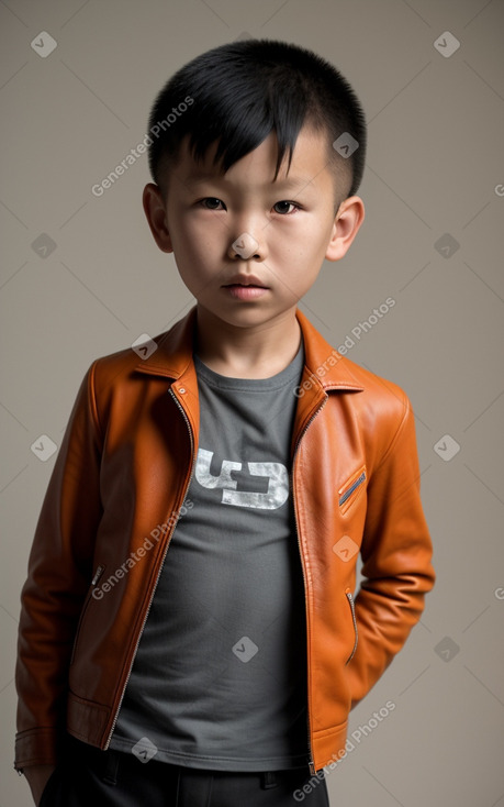 Mongolian child boy 