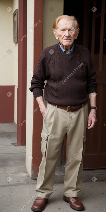 Nicaraguan elderly male with  ginger hair