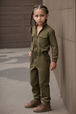 Chilean child boy with  brown hair