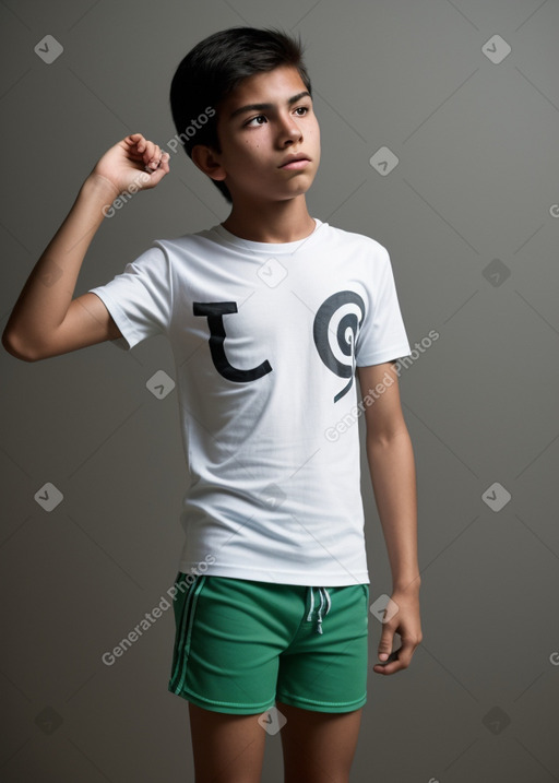 Bolivian teenager boy 