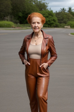 Puerto rican elderly female with  ginger hair