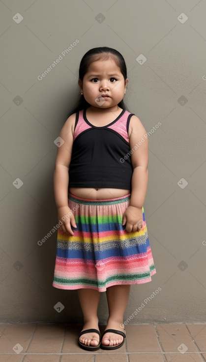 Bolivian infant girl 