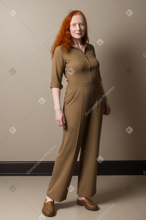 Hungarian 45 years non-binary with  ginger hair