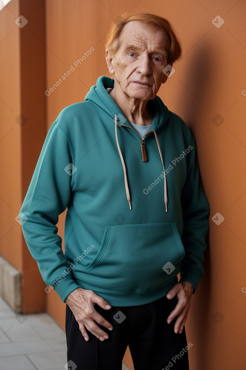 Portuguese elderly male with  ginger hair